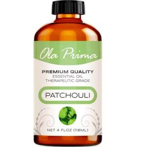 Ola Prima Premium Quality Patchouli Essential Oil Therapeutic Grade 4 oz 118 ml
